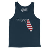 Florida American Flag Men/Unisex Tank Top-Allegiant Goods Co. Vintage Sports Apparel