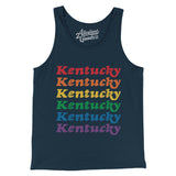 Kentucky Pride Men/Unisex Tank Top-Allegiant Goods Co. Vintage Sports Apparel