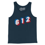 Minneapolis 612 Area Code Men/Unisex Tank Top-Allegiant Goods Co. Vintage Sports Apparel
