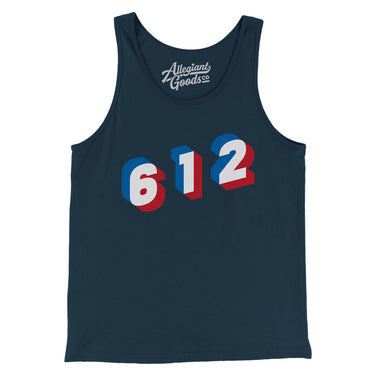Minneapolis 612 Area Code Men/Unisex Tank Top-Allegiant Goods Co. Vintage Sports Apparel