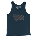 Montana Pride State Men/Unisex Tank Top-Allegiant Goods Co. Vintage Sports Apparel