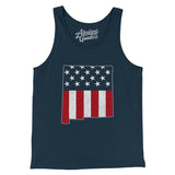 New Mexico American Flag Men/Unisex Tank Top-Allegiant Goods Co. Vintage Sports Apparel