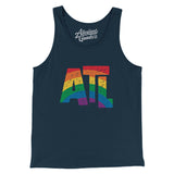 Atlanta Georgia Pride Men/Unisex Tank Top-Allegiant Goods Co. Vintage Sports Apparel