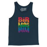 Birmingham Alabama Pride Men/Unisex Tank Top-Allegiant Goods Co. Vintage Sports Apparel