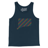 Connecticut Pride State Men/Unisex Tank Top-Allegiant Goods Co. Vintage Sports Apparel
