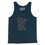 Minnesota Pride State Men/Unisex Tank Top-Allegiant Goods Co. Vintage Sports Apparel