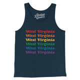 West Virginia Pride Men/Unisex Tank Top-Allegiant Goods Co. Vintage Sports Apparel