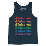 Alabama Pride Men/Unisex Tank Top-Allegiant Goods Co. Vintage Sports Apparel