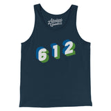 Minneapolis 612 Area Code Men/Unisex Tank Top-Allegiant Goods Co. Vintage Sports Apparel