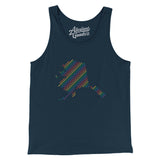Alaska Pride State Men/Unisex Tank Top-Allegiant Goods Co. Vintage Sports Apparel