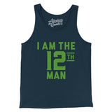 I Am The 12th Man Men/Unisex Tank Top-Allegiant Goods Co. Vintage Sports Apparel