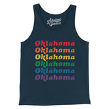 Oklahoma Pride Men/Unisex Tank Top-Allegiant Goods Co. Vintage Sports Apparel