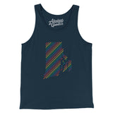 Rhode Island Pride State Men/Unisex Tank Top-Allegiant Goods Co. Vintage Sports Apparel