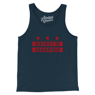 District Of Champions Men/Unisex Tank Top-Allegiant Goods Co. Vintage Sports Apparel