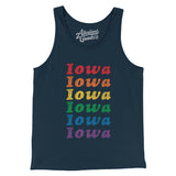 Iowa Pride Men/Unisex Tank Top-Allegiant Goods Co. Vintage Sports Apparel