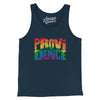 Providence Rhode Island Pride Men/Unisex Tank Top-Navy-Allegiant Goods Co. Vintage Sports Apparel