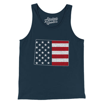 Colorado American Flag Men/Unisex Tank Top-Allegiant Goods Co. Vintage Sports Apparel