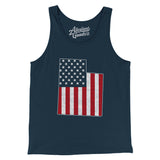 Utah American Flag Men/Unisex Tank Top-Allegiant Goods Co. Vintage Sports Apparel