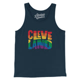 Cleveland Ohio Pride Men/Unisex Tank Top-Allegiant Goods Co. Vintage Sports Apparel