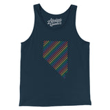 Nevada Pride State Men/Unisex Tank Top-Allegiant Goods Co. Vintage Sports Apparel