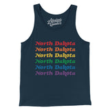 North Dakota Pride Men/Unisex Tank Top-Allegiant Goods Co. Vintage Sports Apparel