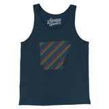 Arkansas Pride State Men/Unisex Tank Top-Allegiant Goods Co. Vintage Sports Apparel