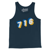 Buffalo 716 Area Code Men/Unisex Tank Top-Allegiant Goods Co. Vintage Sports Apparel