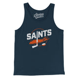 New York Saints Men/Unisex Tank Top-Allegiant Goods Co. Vintage Sports Apparel