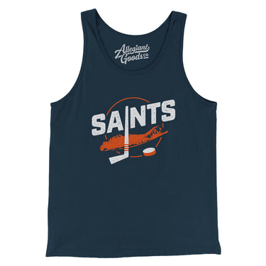 New York Saints Men/Unisex Tank Top-Allegiant Goods Co. Vintage Sports Apparel