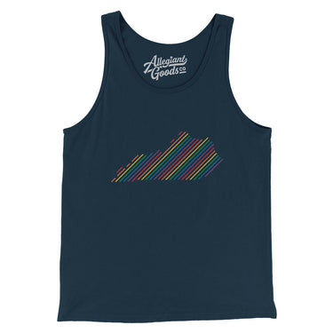 Kentucky Pride State Men/Unisex Tank Top-Allegiant Goods Co. Vintage Sports Apparel