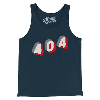 Atlanta 404 Area Code Men/Unisex Tank Top-Allegiant Goods Co. Vintage Sports Apparel