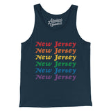 New Jersey Pride Men/Unisex Tank Top-Allegiant Goods Co. Vintage Sports Apparel