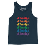 Alaska Pride Men/Unisex Tank Top-Allegiant Goods Co. Vintage Sports Apparel