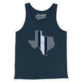 Texas Helmet Stripes Men/Unisex Tank Top-Allegiant Goods Co. Vintage Sports Apparel