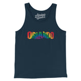 Orlando Florida Pride Men/Unisex Tank Top-Allegiant Goods Co. Vintage Sports Apparel