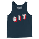 Boston 617 Area Code Men/Unisex Tank Top-Allegiant Goods Co. Vintage Sports Apparel