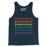 Connecticut Pride Men/Unisex Tank Top-Allegiant Goods Co. Vintage Sports Apparel