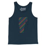Vermont Pride State Men/Unisex Tank Top-Allegiant Goods Co. Vintage Sports Apparel
