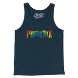 Phoenix Arizona Pride Men/Unisex Tank Top-Allegiant Goods Co. Vintage Sports Apparel