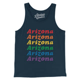 Arizona Pride Men/Unisex Tank Top-Allegiant Goods Co. Vintage Sports Apparel