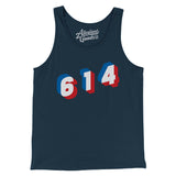 Columbus 614 Area Code Men/Unisex Tank Top-Allegiant Goods Co. Vintage Sports Apparel