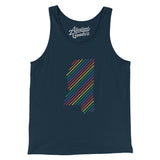 Mississippi Pride State Men/Unisex Tank Top-Allegiant Goods Co. Vintage Sports Apparel