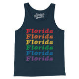 Florida Pride Men/Unisex Tank Top-Allegiant Goods Co. Vintage Sports Apparel