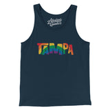 Tampa Florida Pride Men/Unisex Tank Top-Allegiant Goods Co. Vintage Sports Apparel
