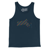 Massachusetts Pride State Men/Unisex Tank Top-Allegiant Goods Co. Vintage Sports Apparel