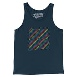 New Mexico Pride State Men/Unisex Tank Top-Allegiant Goods Co. Vintage Sports Apparel