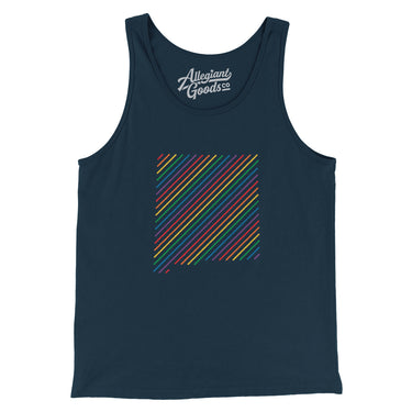 New Mexico Pride State Men/Unisex Tank Top-Allegiant Goods Co. Vintage Sports Apparel