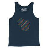 Wisconsin Pride State Men/Unisex Tank Top-Allegiant Goods Co. Vintage Sports Apparel