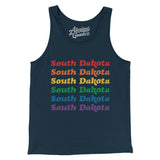 South Dakota Pride Men/Unisex Tank Top-Allegiant Goods Co. Vintage Sports Apparel