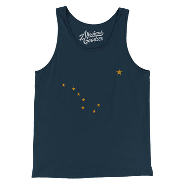 Alaska State Flag Men/Unisex Tank Top-Allegiant Goods Co. Vintage Sports Apparel